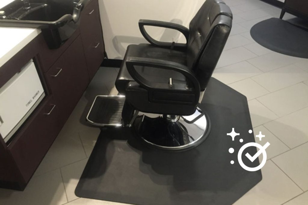 deep salon mats cleaning