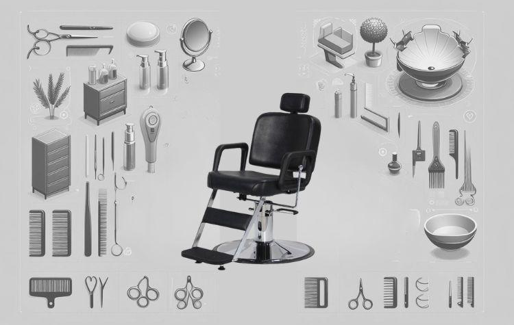 Reclining Hair Salon Chair