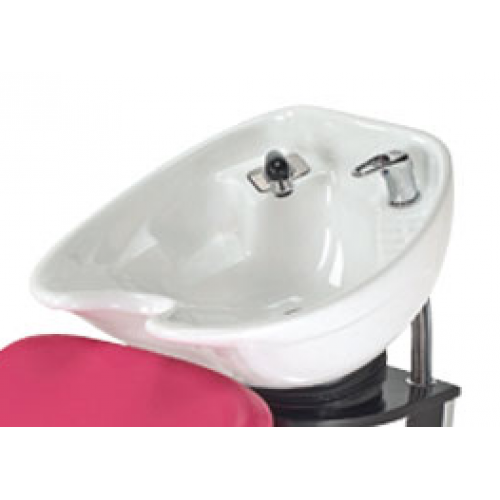 Pibbs 5243 Lambada Shampoo Side or Backwash With Sliding Chair  and Tilting Shampoo Bowl