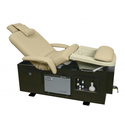 14550 Sanya Power Tilt Massage Spa Treatment Table Wenge Color Base -Choose Top Color