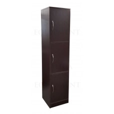 1-CS06 Salon Storage Cabinet Dark Wood Almost Black Last One