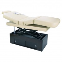 Sanya Power Tilt Massage Spa Treatment Table Wenge Color Base