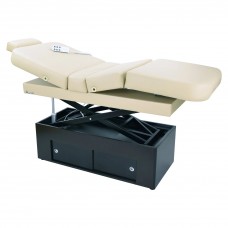 Free Ship Sanya Power Tilt Massage Spa Treatment Table Wenge Color Base