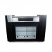 Italica 3320 Black Large Reception Desk With Display
