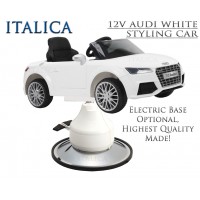 White AUDI Sports Kids Styling Chair Car