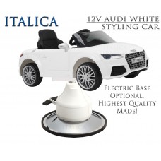 White AUDI Sports Kids Styling Chair Car