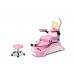 Pink Sleeping Beauty Kids Pedicure Spa Pipeless Jet Model