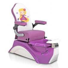 Purple Rapunzel Kids Pedicure Spa Pipeless Jet Model