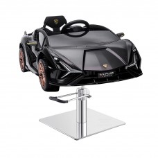 Black Lamborghini SIAN Kids Styling Chair Car