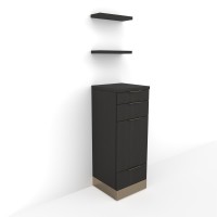 Collins E1033P-R2 Nico Styling Tower With Floating Retail Shelves