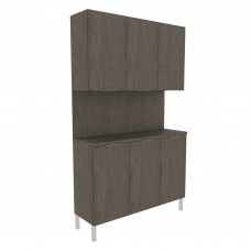 Collins E1103P-48 Aspen Shampoo Backbar With Metal Legs 