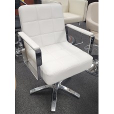 NEW WHITE CHOCO styling chairs made in Japan From Takara Belmont 