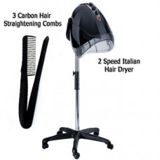 Free Shipping EGG 2 Speed Italian Conditioning Dryer Plus 3 Gratis Carbon Combs