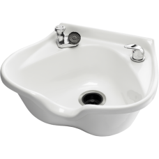 30W Rounded Fiberglass Shampoo Bowl by Marble Products