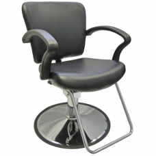 8211 Lily Black Salon Styling Chair