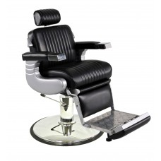 ITALICA 8551 Arrow Barber Chair With Oversized Base Black Only