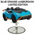 2023 Blue Orange Lamborghini Kids Styling Chair Car Limited Edition Model