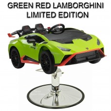 2023 Green Red Lamborghini Kids Styling Chair Car Limited Edition Model