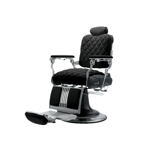 Legacy 100 Diamond Stitch Takara Belmont Top Grade Barber Chair BB-0100