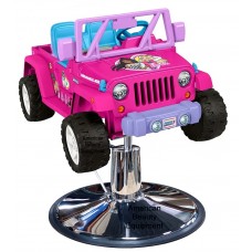 Barbie Jeep Styling Chair For Girls Hair Cuts In Your Salon