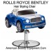 Rolls Royce Blue & Silver Bentley Kids Styling Chair Car