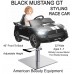 A New Black Mustang GT Styling Chair Car For Kids Hair Cuts