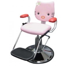 Pink Kitty 1 Hair Styling Chair For Kids