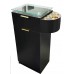 095 Italica Styling Cabinet Black With Gold Side Tool Holders In Stock