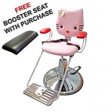 A Pink Kitty 1 Hair Styling Chair For Kids