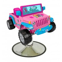 A NewTROLLS Jeep Styling Chair Power Wheels For Kids Hair Cuts