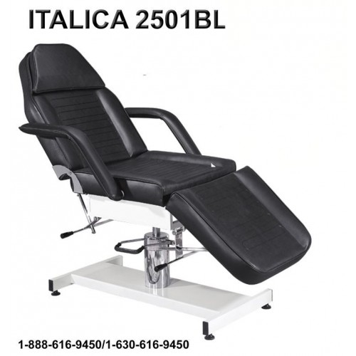 italica 2501B Black Facial Bed Hydraulic Heavy Duty High Quality Model