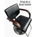 Italica 6366DW Katy Styling Chair Dark Wood Arms Your Choice Styling Chair Base