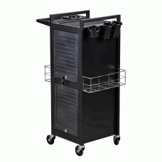 Italica 401 Locking Steel Frame Hair Salon Trolley With Tool Holders