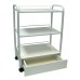 Italica 8000-2 All Metal Skin Care Facial Trolley High Quality With Drawer