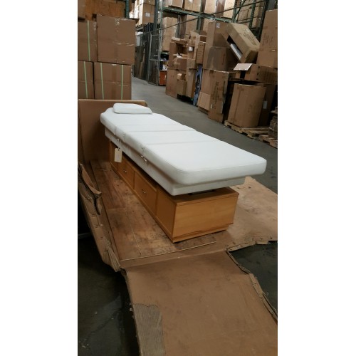 Italica Stationary Massage Table With Cabinet And Storage Drawers -Showroom Model