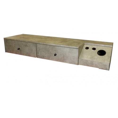 1 Pc Showroom Model Wall Mount Hair Styling Station - Wall Mount Styling Station Wood 1 Pc Showroom Model Wall Mount Hair Styling Station - Wall Mount Styling Station Wood