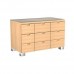 CLEARANCE Retail Products Cabinet With Storage Dark Cocoa 48" Wide