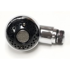 Italica CRH Chrome Dual Sprayer Head Short 3.5" For Shampoo Hoses