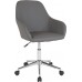 SALE 8012 Manicure or Desk Mid-Back Chair in Black Or White Leather