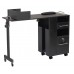 2714 Portable Exceptional Quality Hideaway Manicure Table Black