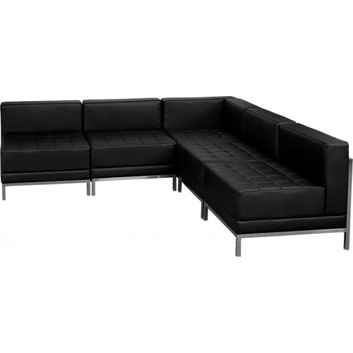 Italica 5 Piece Sectional Sofa Sectional With Corner Piece Free Delivery