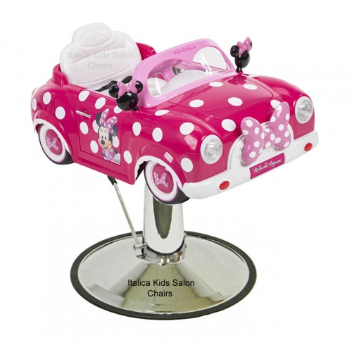 Disney Minnie Mouse Sports Car Hair Styling Chair Car From Italica Beauty Equipment