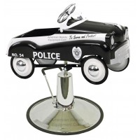 Metal Police Car Styling Chair With Your Choice of Base