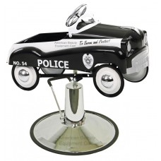 Metal Police Car Styling Chair With Your Choice of Base