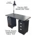 Black Top Manicure Table 2022 High Quality From Italica