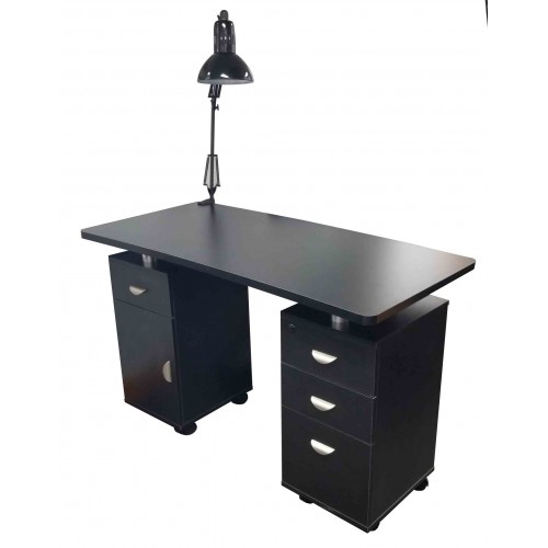 Black Top Manicure Table 2022 High Quality From Italica