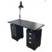 2022 Black Top Manicure Table Laminated Top