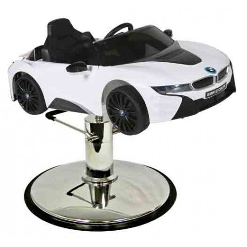 BMW I8 Kids White Styling Chair Car With Your Choice of Base