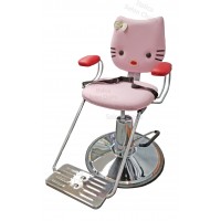 Pink Kitty 1 Red Nose Standard Color Hair Styling Chair For Kids