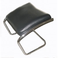 Italica 32825 Black Detached Leg Rest For Hair Styling Chairs or Shampoo Units